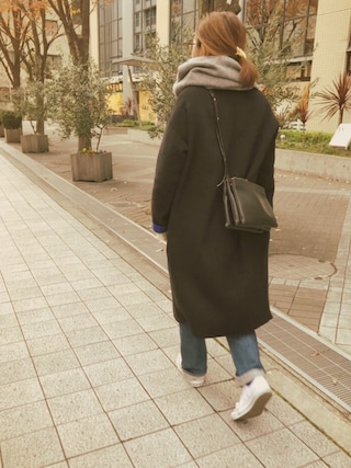 ENFOLD ウールリバーコート　チャコールグレー　36 do4ktalvtpa7_9.jpg