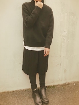 micooさん（キッズ・120cm）の冬コーディネート