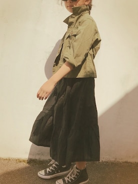 micooさん（キッズ・130cm）の春コーディネート