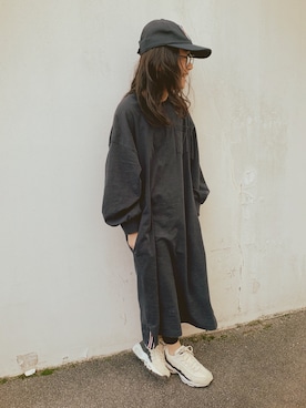 「NIKE（ナイキ）のナイキ エア マックス 95 プレミアム コントラスト ウィメンズシューズ / NIKE AIR MAX 95 PREMIUM CONTRAST（スニーカー）」を使った、micooさん（キッズ・135cm）の冬コーディネート