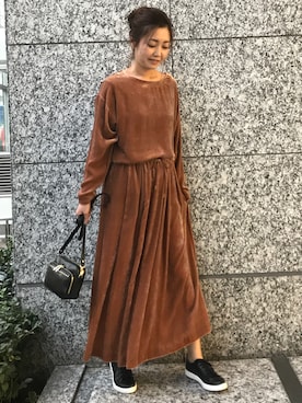 BARNYARDSTORM WEB STAFFさん（レディース・165cm）の冬コーディネート