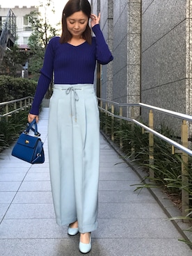 「バンヤードストーム(BARNYARDSTORM)」｜BARNYARDSTORM WEB STAFFさん（レディース・165cm）の冬コーディネート