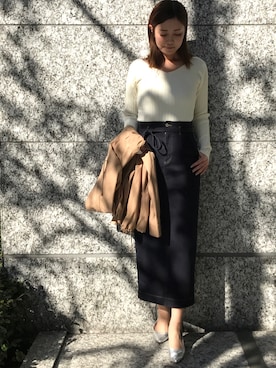 BARNYARDSTORM WEB STAFFさん（レディース・165cm）の冬コーディネート