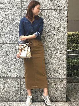 BARNYARDSTORM WEB STAFFさん（レディース・165cm）の冬コーディネート