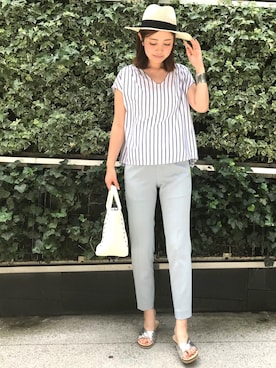 BARNYARDSTORM WEB STAFFさん（レディース・165cm）の夏コーディネート