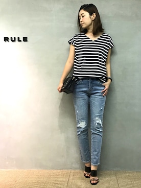 BARNYARDSTORM WEB STAFFさん（レディース・165cm）の夏コーディネート