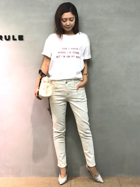 BARNYARDSTORM WEB STAFFさん（レディース・165cm）の夏コーディネート