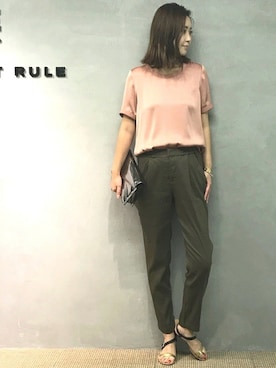 BARNYARDSTORM WEB STAFFさん（レディース・165cm）の夏コーディネート