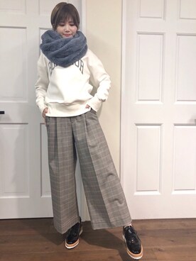 「BARNYARDSTORM（バンヤードストーム）のアイテム（その他シューズ）」を使った、BARNYARDSTORM WEB STAFFさん（レディース・160cm）の秋コーディネート