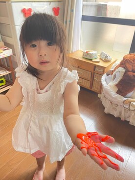 「petit main（プティマイン）のアイテム（チュニック）」を使った、UKI★さん（レディース・158cm）の春コーディネート