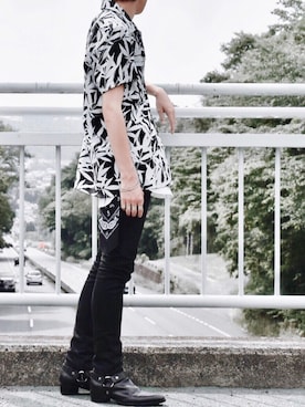 「Saint Laurent」｜「アイテム（その他）」を使った、れむさん（メンズ・173cm）の夏コーディネート