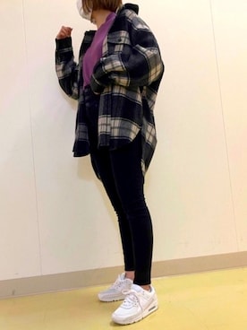 「★★★のアイテム」を使った、moeさん（レディース・164cm）の秋コーディネート