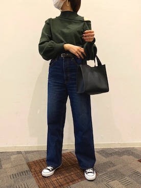 moeさん（レディース・164cm）の冬コーディネート