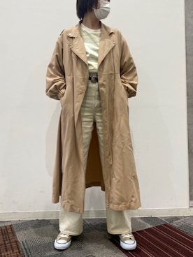 moeさん（レディース・164cm）の春コーディネート