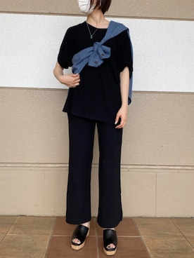 moeさん（レディース・163cm）の春コーディネート