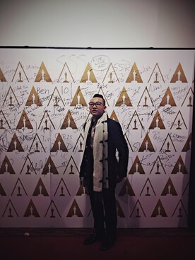 「HUGO BOSS（ヒューゴボス）のアイテム（スーツジャケット）」を使った、Samuel Heさん（メンズ・175cm）の春コーディネート