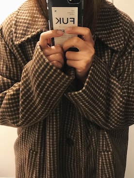 「アイテム（ステンカラーコート）」を使った、mmさん（レディース・158cm・20代）の春コーディネート