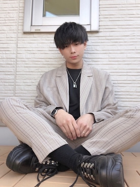 たぁさん(メンズ・170cm)の春コーディネート