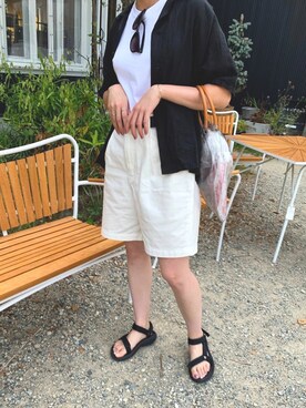 栞さん(レディース・163cm)の冬コーディネート