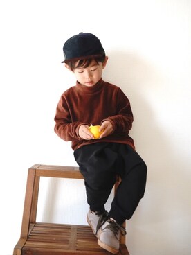 「オシャレパッソ」｜suke_kitoさん（キッズ・100cm）の秋コーディネート