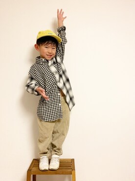 suke_kitoさん（キッズ・100cm）の春コーディネート