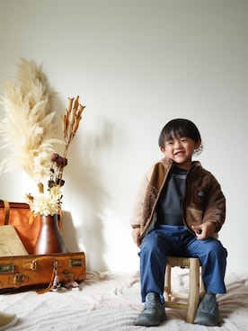 suke_kitoさん（キッズ・100cm）の冬コーディネート