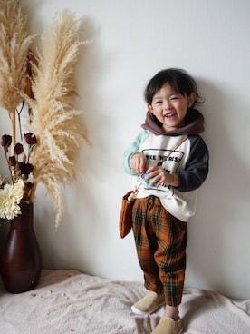 suke_kitoさん（キッズ・100cm）の冬コーディネート