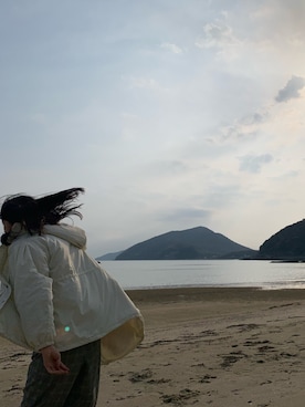 「Ifuru（イフル）のアイテム（ジャケット/アウター）」を使った、もさん（レディース・168cm）の夏コーディネート