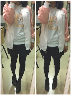 圆圆脸脸圆さんのコーディネート