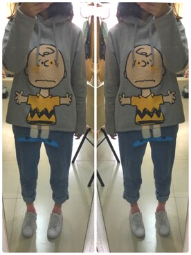 圆圆脸脸圆さんのコーディネート