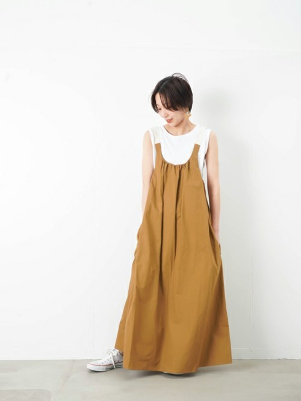 LUCA/LADY LUCK LUCA 肩紐テープジャンパースカート KOYAMA｜LUCA/LADY 