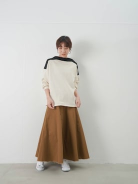 「LUCA/LADY LUCK LUCA（ルカ/レディラックルカ）のアイテム」を使った、KOYAMAさん（レディース・158cm）の冬コーディネート