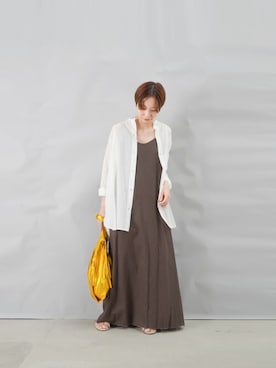 「LUCA/LADY LUCK LUCA（ルカ/レディラックルカ）のアイテム（ワンピース/ドレス）」を使った、KOYAMAさん（レディース・158cm）の夏コーディネート