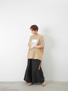 「LUCA/LADY LUCK LUCA（ルカ/レディラックルカ）のアイテム」を使った、KOYAMAさん（レディース・158cm）の夏コーディネート