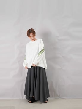 「LUCA/LADY LUCK LUCA（ルカ/レディラックルカ）のアイテム」を使った、KOYAMAさん（レディース・158cm）の夏コーディネート