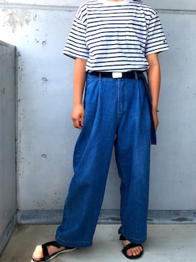 やまさん（レディース・168cm）の夏コーディネート