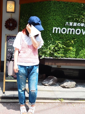 RiRiiさん（レディース・150cm）の夏コーディネート