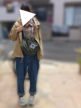 「SEVENDAYS=SUNDAY（セブンデイズサンデイ）のアイテム（ブルゾン）」を使った、RiRiiさん（レディース・150cm）の春コーディネート