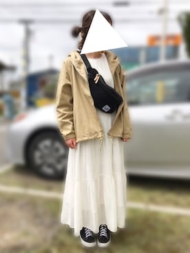 「SEVENDAYS=SUNDAY（セブンデイズサンデイ）のアイテム（ブルゾン）」を使った、RiRiiさん（レディース・150cm）の春コーディネート
