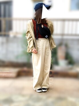 「SEVENDAYS=SUNDAY（セブンデイズサンデイ）のアイテム（ブルゾン）」を使った、RiRiiさん（レディース・150cm）の秋コーディネート
