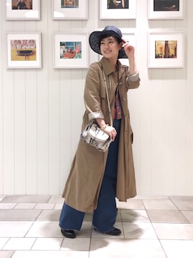 「MUHLBAUER（ミュールバウアー）のアイテム」を使った、yariさん（レディース・158cm）の春コーディネート