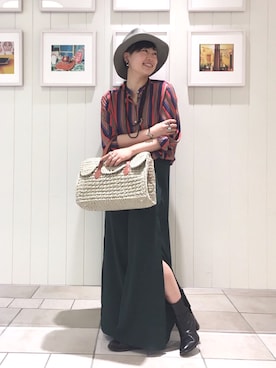 「MUHLBAUER（ミュールバウアー）のアイテム」を使った、yariさん（レディース・158cm）の春コーディネート