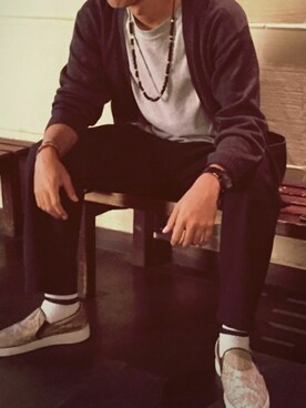 ズシハマさん（メンズ・170cm）の秋コーディネート