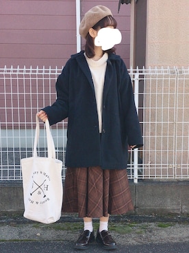 りかさん（レディース・146cm）の冬コーディネート