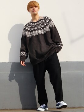 冨田 幸大さん(メンズ・171cm)の春コーディネート