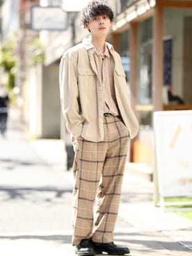 冨田 幸大さん（メンズ・171cm）の春コーディネート