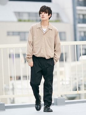 冨田 幸大さん（メンズ・171cm）の春コーディネート