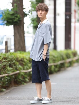 冨田 幸大さん（メンズ・171cm）の夏コーディネート