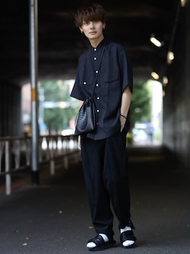 冨田 幸大さん（メンズ・171cm）の夏コーディネート