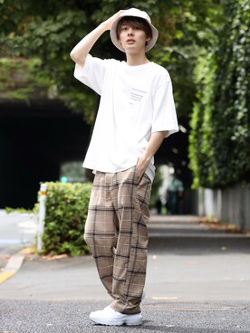 冨田 幸大さん（メンズ・171cm）の夏コーディネート